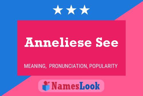 ملصق اسم Anneliese See