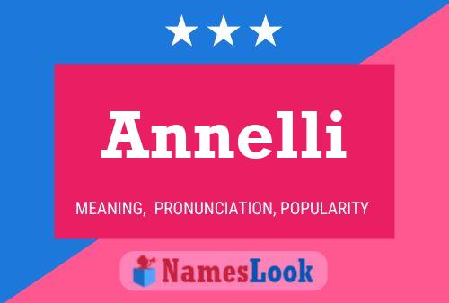 ملصق اسم Annelli