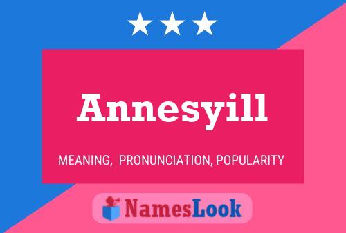 ملصق اسم Annesyill