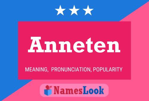 ملصق اسم Anneten