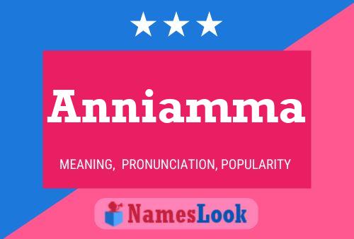 ملصق اسم Anniamma