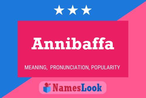 ملصق اسم Annibaffa