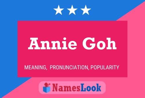 ملصق اسم Annie Goh