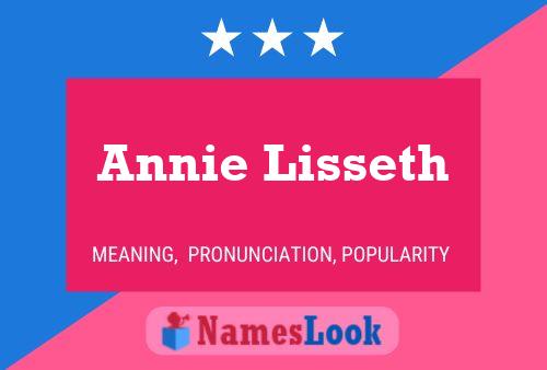 ملصق اسم Annie Lisseth