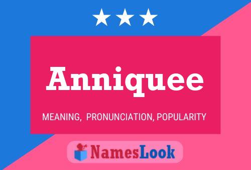 ملصق اسم Anniquee