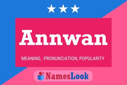 ملصق اسم Annwan