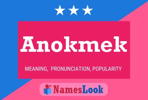 ملصق اسم Anokmek