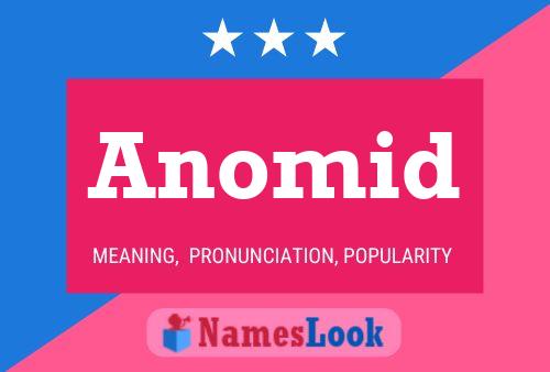 ملصق اسم Anomid