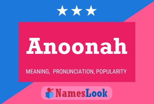 ملصق اسم Anoonah