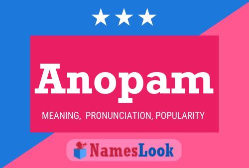 ملصق اسم Anopam