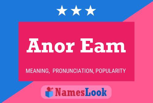 ملصق اسم Anor Eam