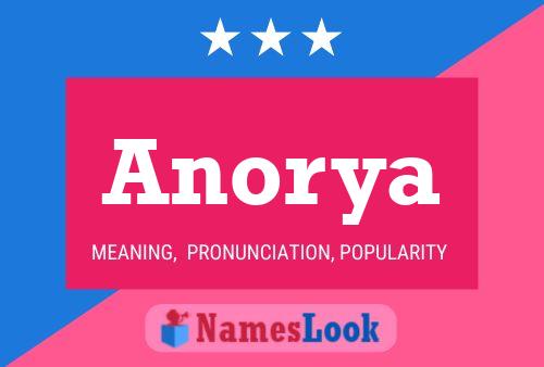 ملصق اسم Anorya