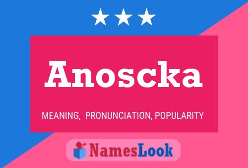 ملصق اسم Anoscka