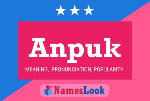 ملصق اسم Anpuk