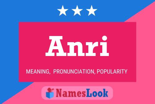 ملصق اسم Anri