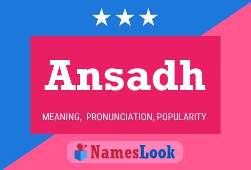 ملصق اسم Ansadh