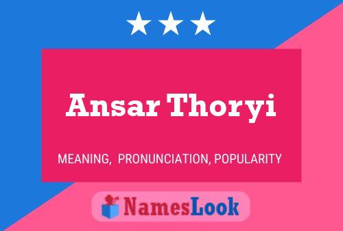 ملصق اسم Ansar Thoryi