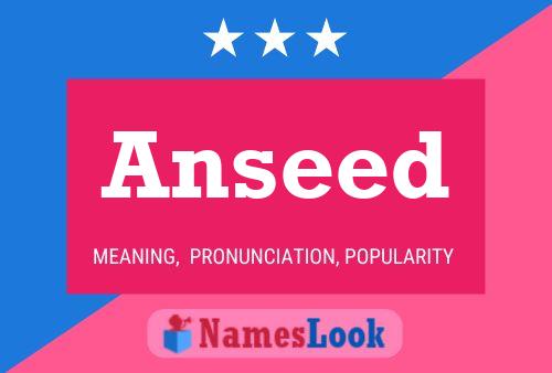 ملصق اسم Anseed