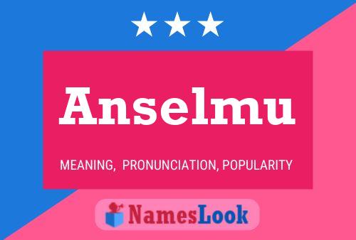 ملصق اسم Anselmu