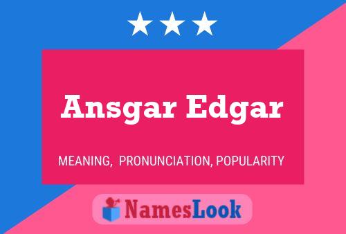 ملصق اسم Ansgar Edgar