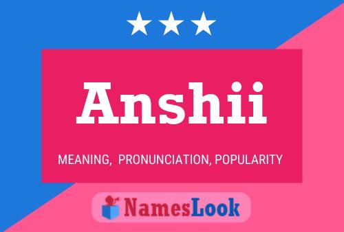 ملصق اسم Anshii