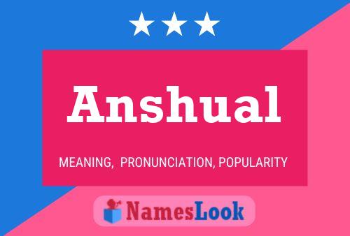 ملصق اسم Anshual