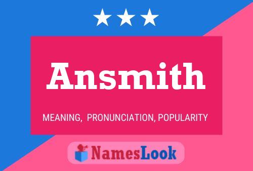 ملصق اسم Ansmith