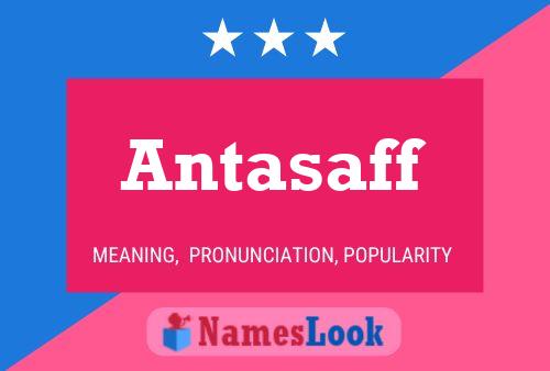 ملصق اسم Antasaff