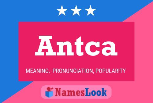 ملصق اسم Antca