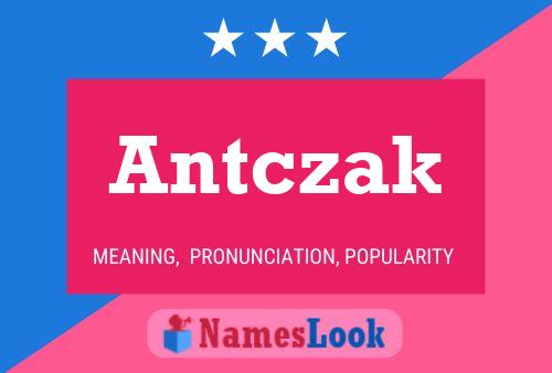 ملصق اسم Antczak