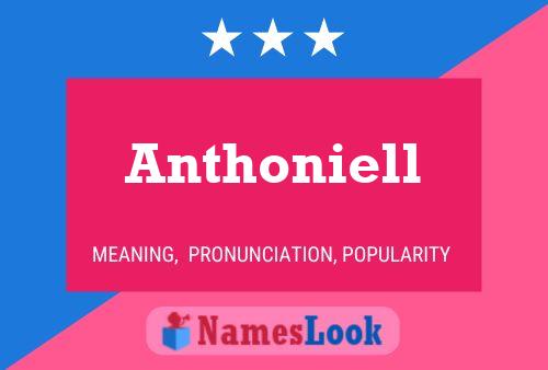 ملصق اسم Anthoniell