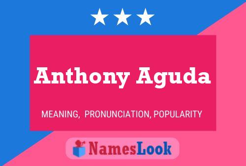 ملصق اسم Anthony Aguda