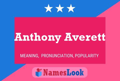 ملصق اسم Anthony Averett