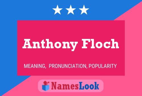 ملصق اسم Anthony Floch