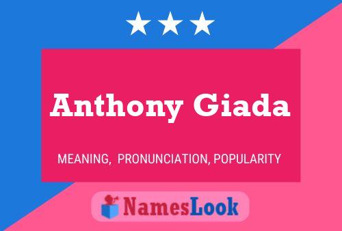 ملصق اسم Anthony Giada