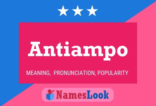 ملصق اسم Antiampo