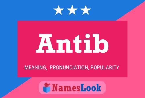 ملصق اسم Antib