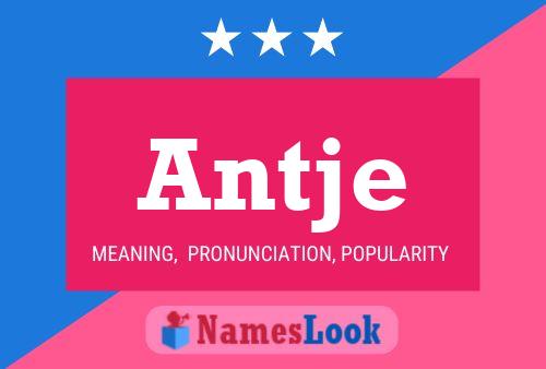 ملصق اسم Antje