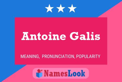 ملصق اسم Antoine Galis