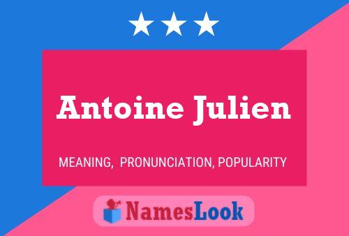 ملصق اسم Antoine Julien