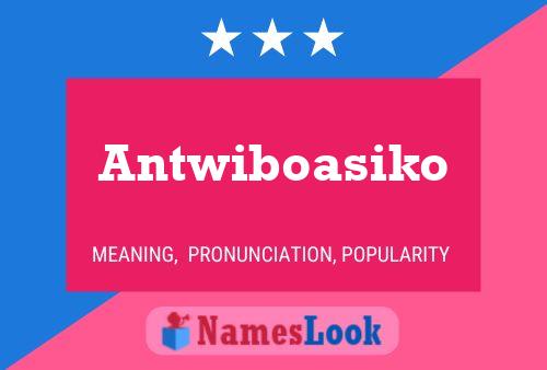 ملصق اسم Antwiboasiko