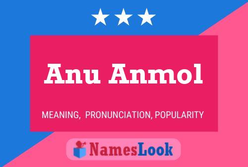 ملصق اسم Anu Anmol