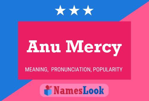 ملصق اسم Anu Mercy