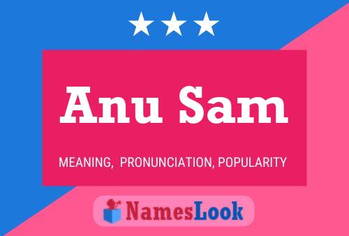 ملصق اسم Anu Sam