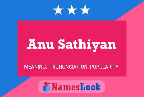 ملصق اسم Anu Sathiyan