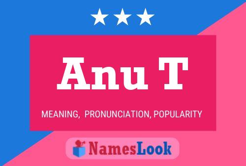 ملصق اسم Anu T