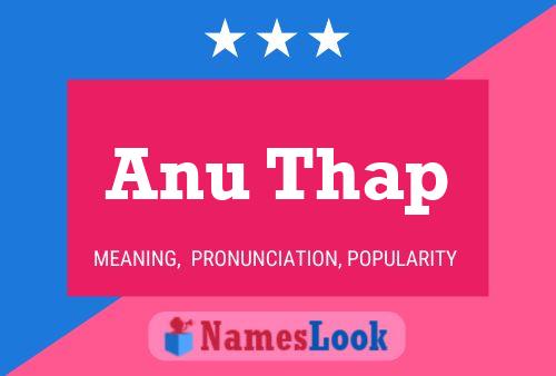 ملصق اسم Anu Thap