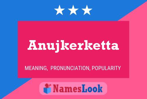 ملصق اسم Anujkerketta