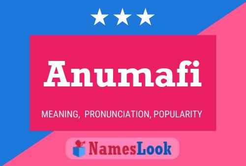 ملصق اسم Anumafi