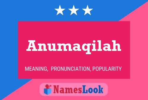 ملصق اسم Anumaqilah